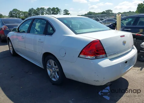 2012 Chevrolet Impala Lt z USA, uszkodzony, nr VIN 2G1WG5E37C1335490